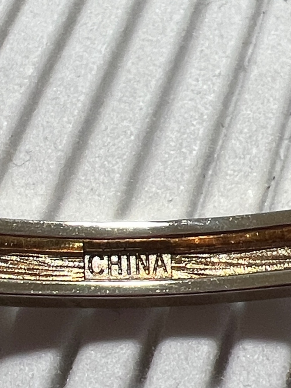 Silver-Tone Rhinestone Twist Bangle Bracelet - Picture 7 of 7